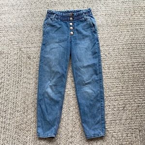 Abercrombie Kid Mom jeans 11/12